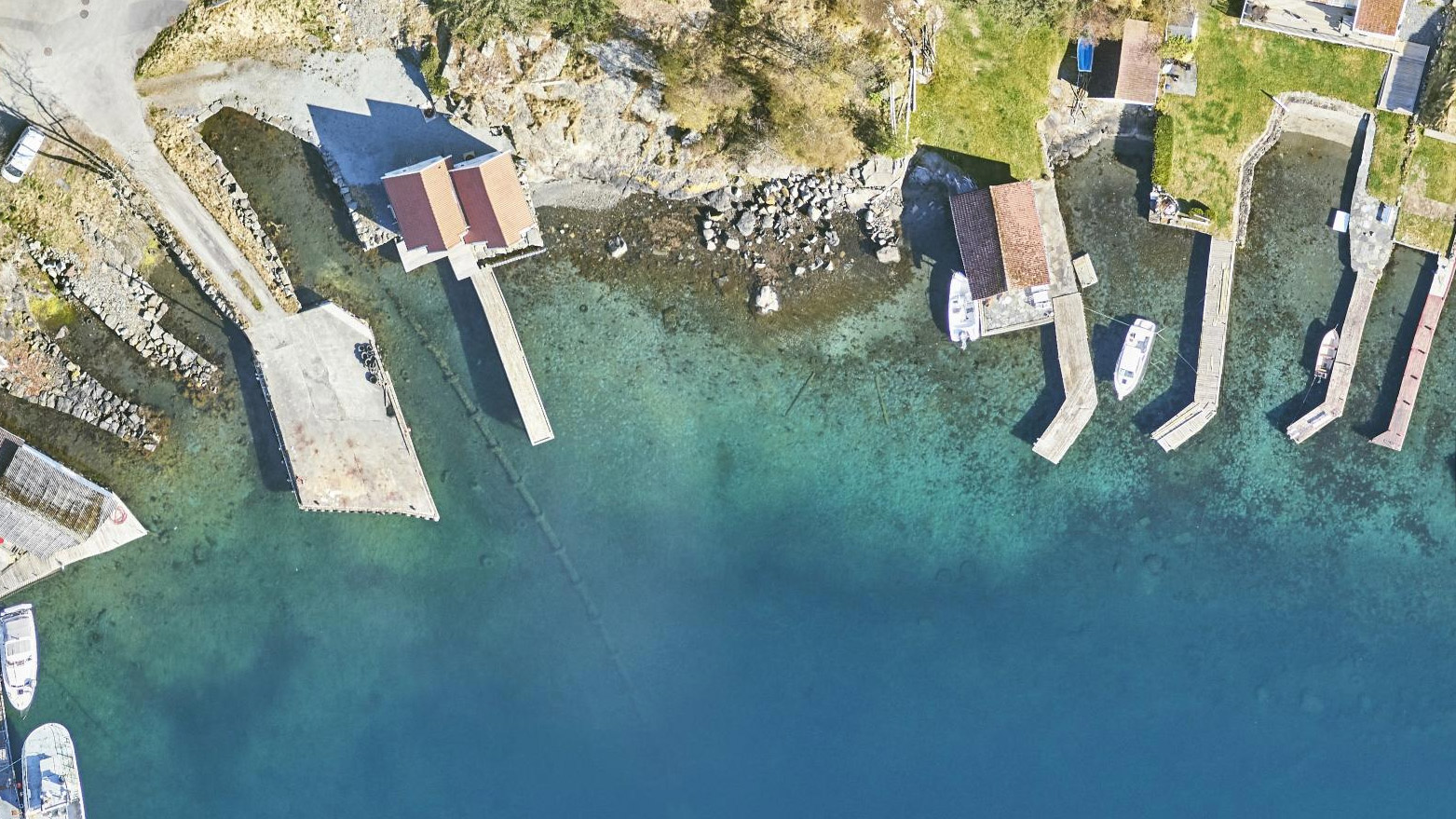 Flyfoto av kystomr&aring;de i Lundsv&aring;gen i Stavanger tatt i 2021. Kilde: Kartverket