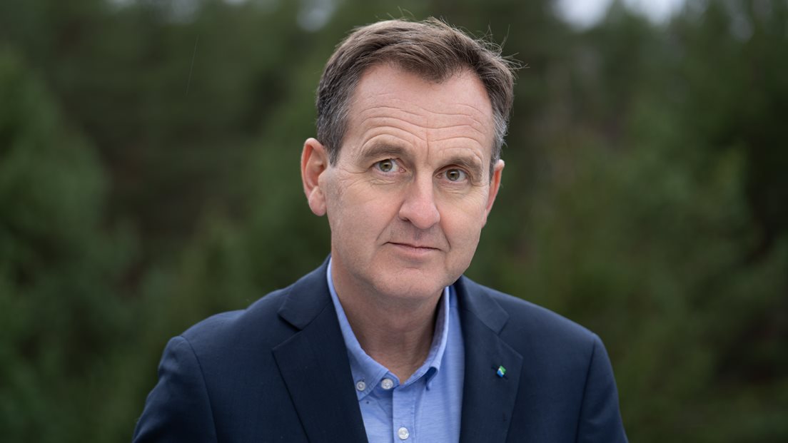 Kartverkets direktør i landdivisjonen Knut Karper Bjørgaas Foto Morten Brun