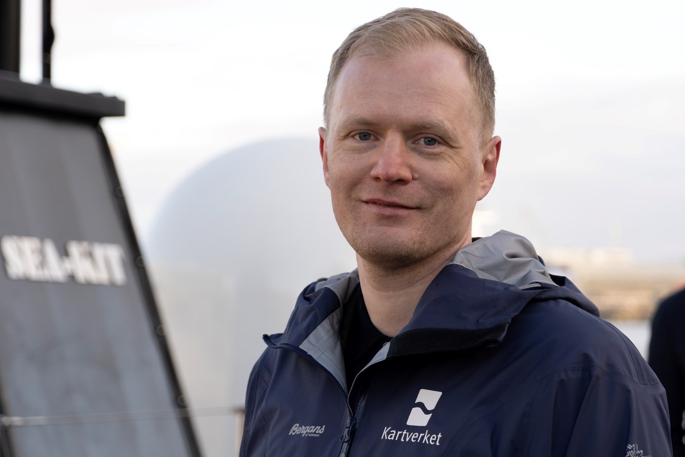 Helge Welde smiler til kamera.